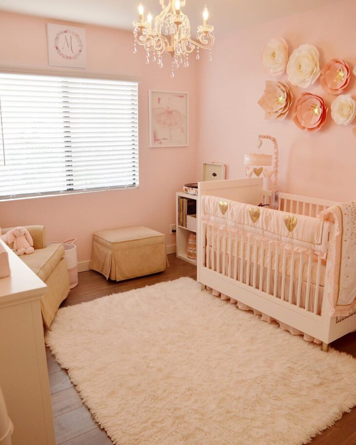 Foto de quarto de bebe rosa 66 - 66