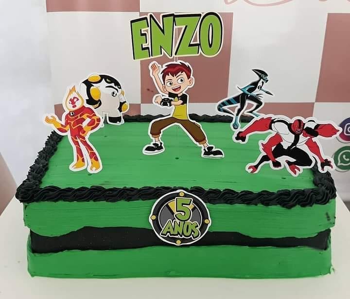 Foto de bolo do ben 10 021 - 24