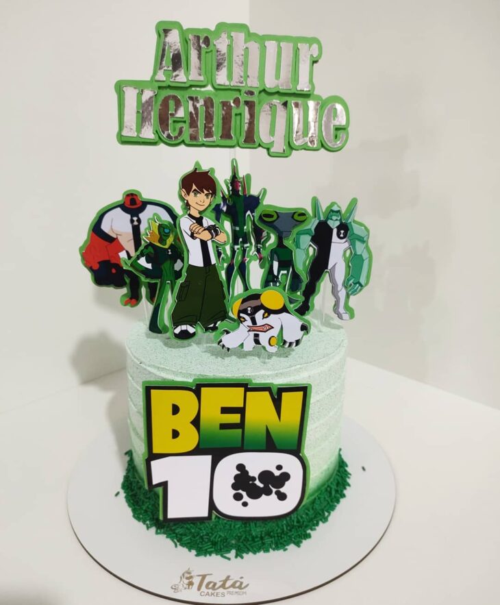 Foto de bolo do ben 10 12 - 15