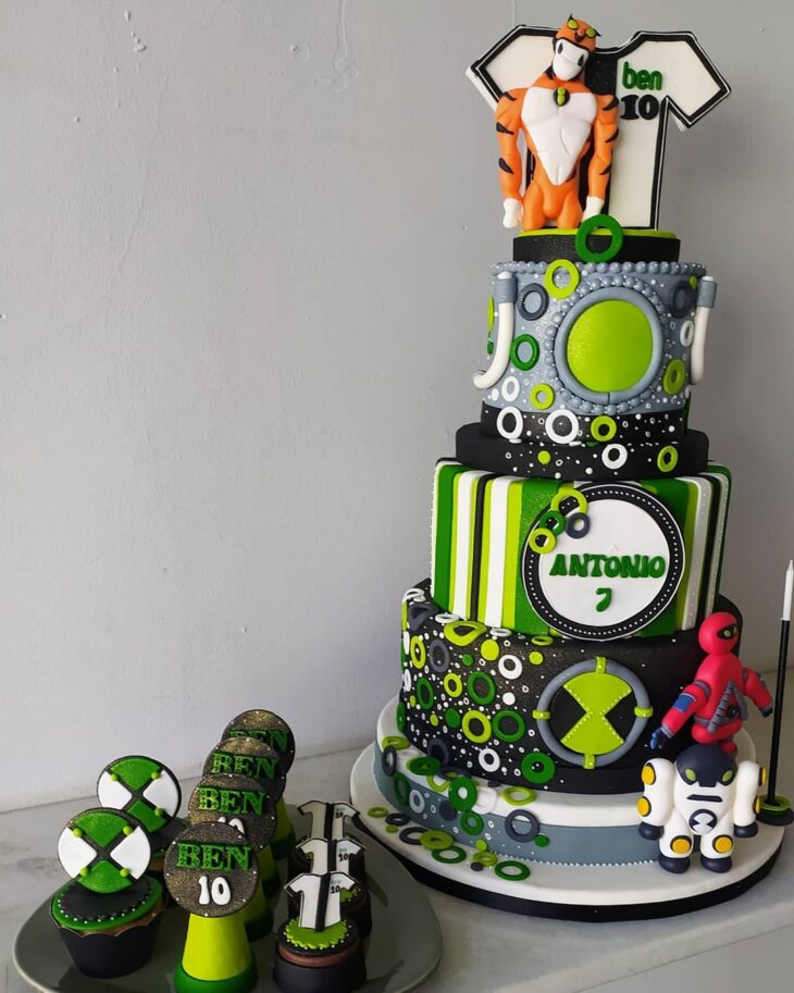 Foto de bolo do ben 10 17 - 20