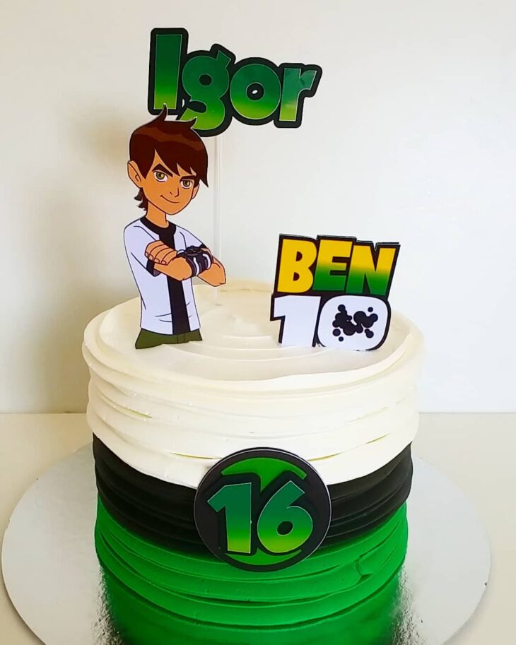 Foto de bolo do ben 10 18 - 21