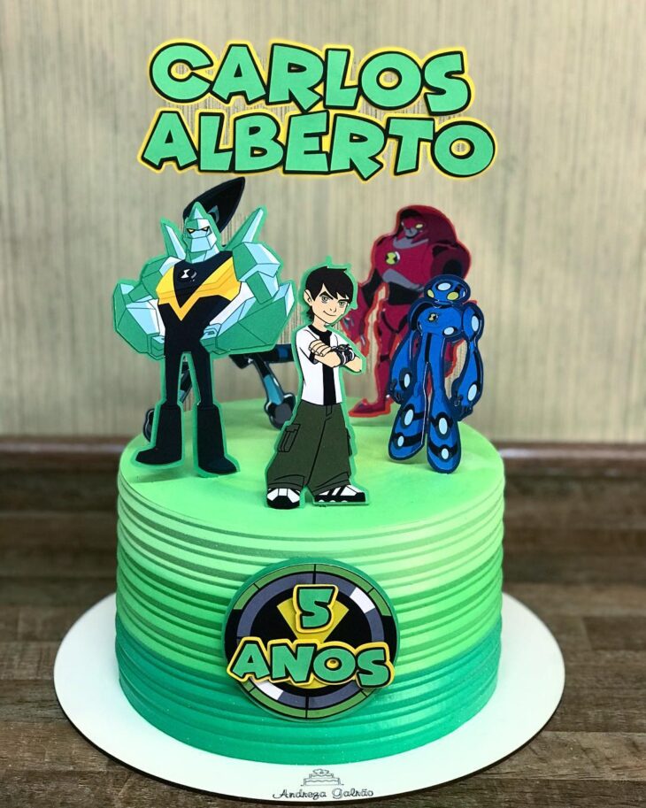 Foto de bolo do ben 10 3 - 6