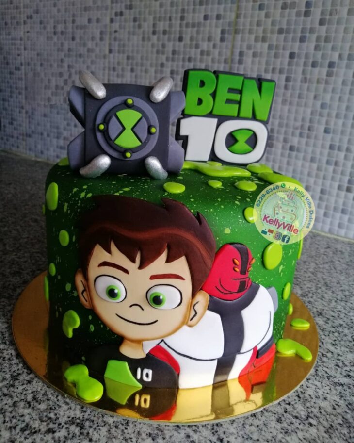 Foto de bolo do ben 10 31 - 34