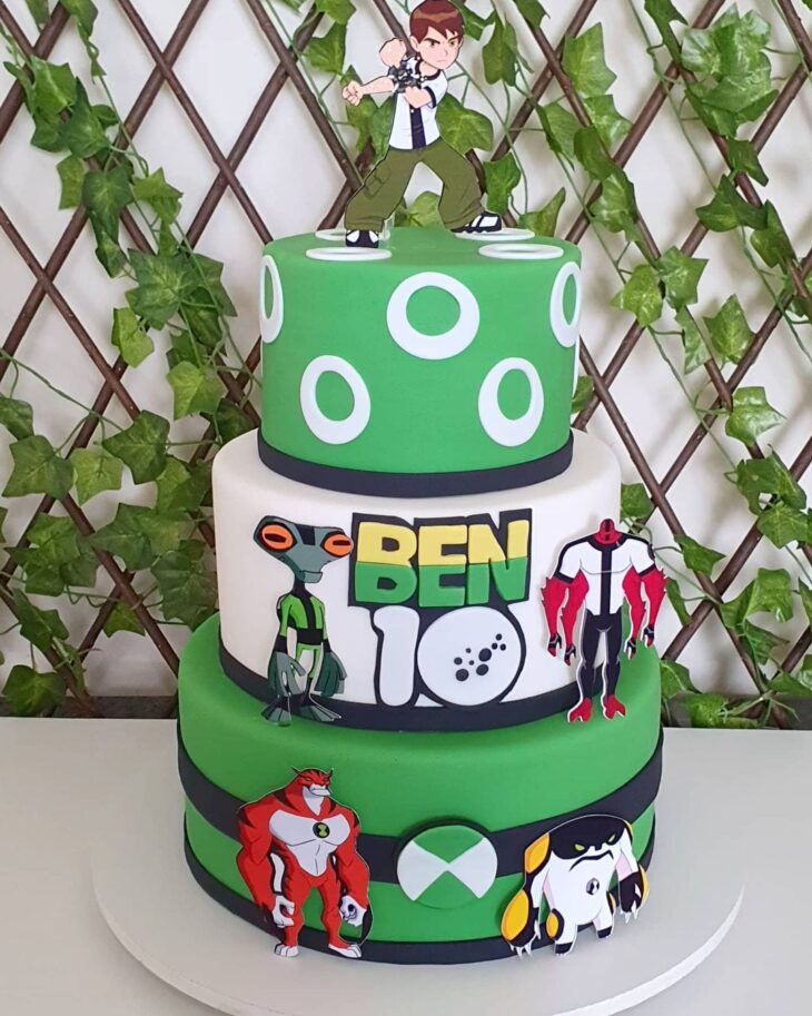 Foto de bolo do ben 10 38 - 41