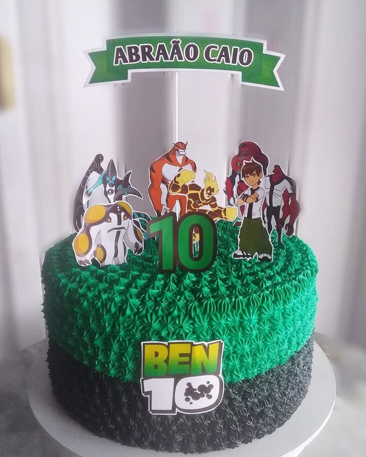 Foto de bolo do ben 10 42 - 45