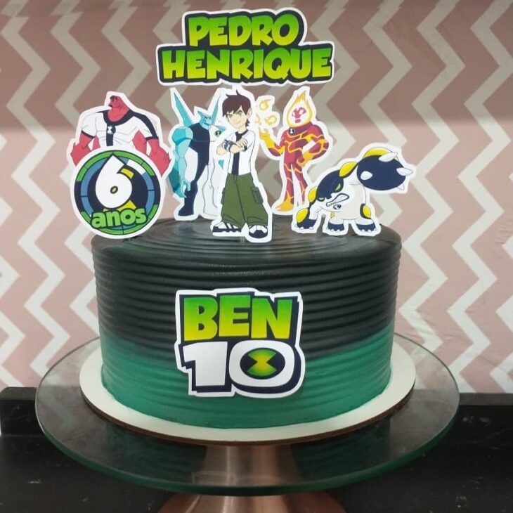 Foto de bolo do ben 10 43 - 46