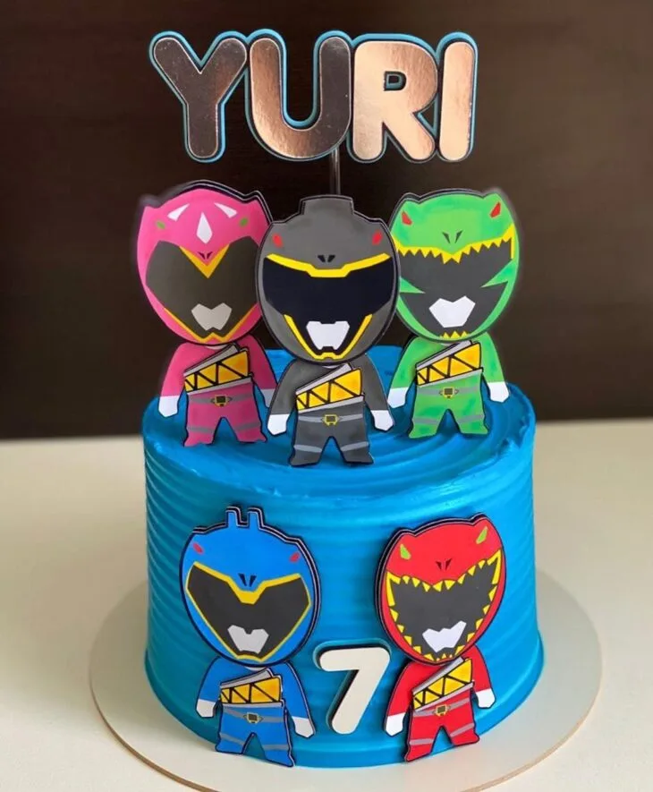 Foto de bolo power ranger 033 - 33