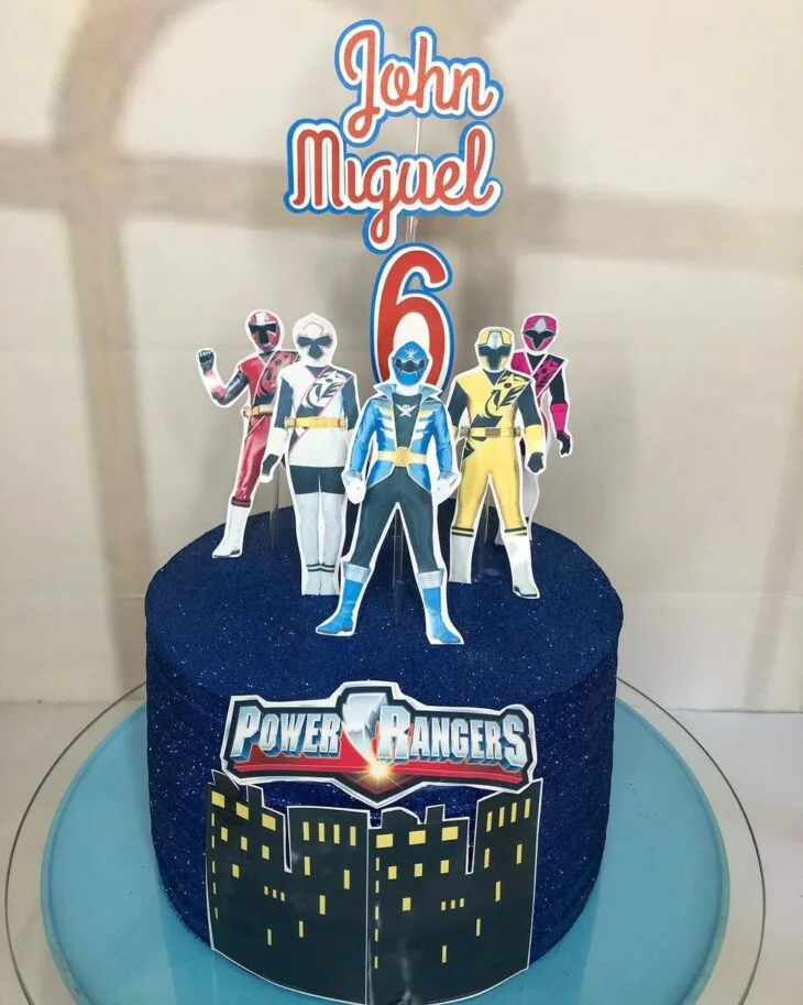 Foto de bolo power rangers 10 - 10