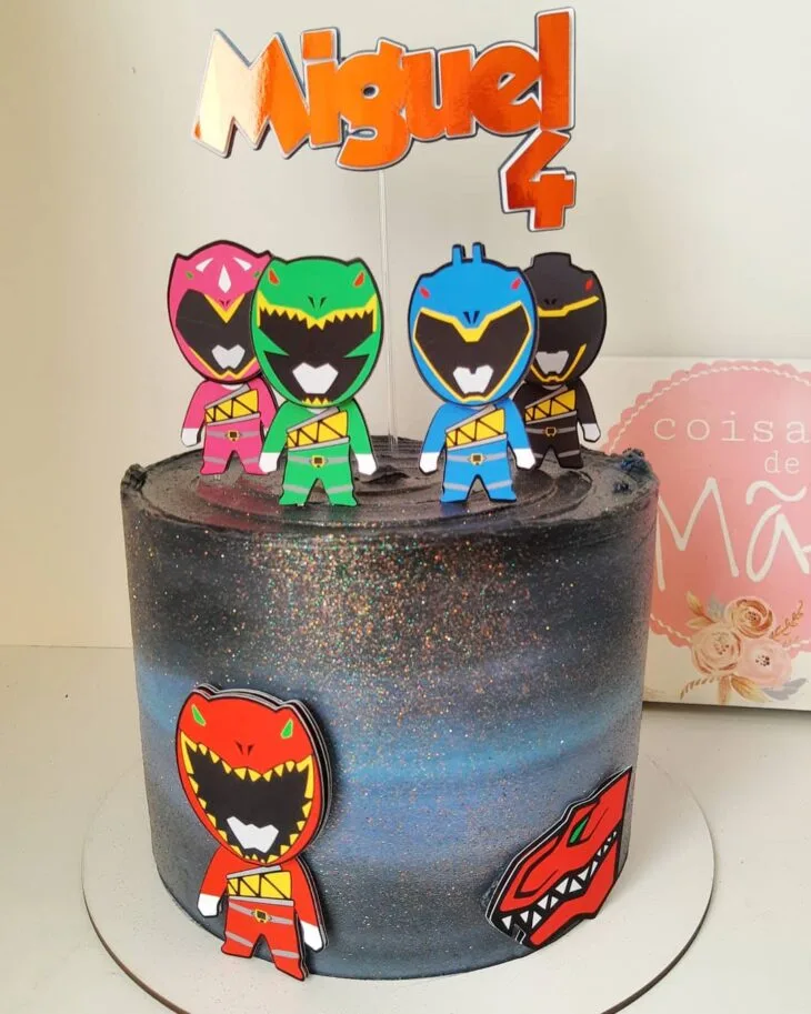 Foto de bolo power rangers 15 - 15