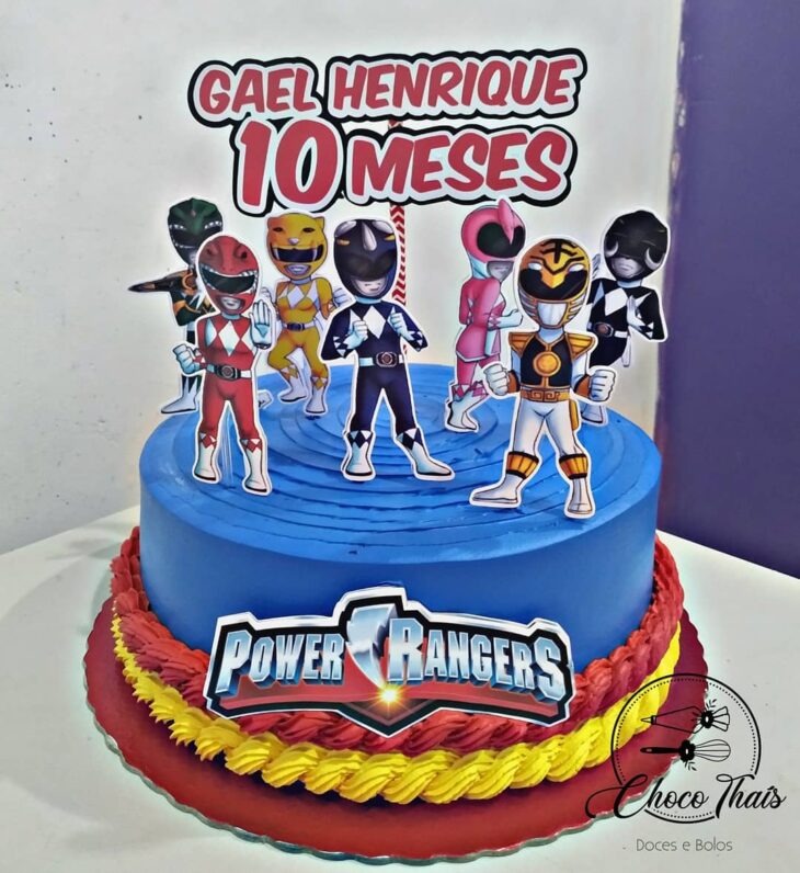 Foto de bolo power rangers 25 - 28