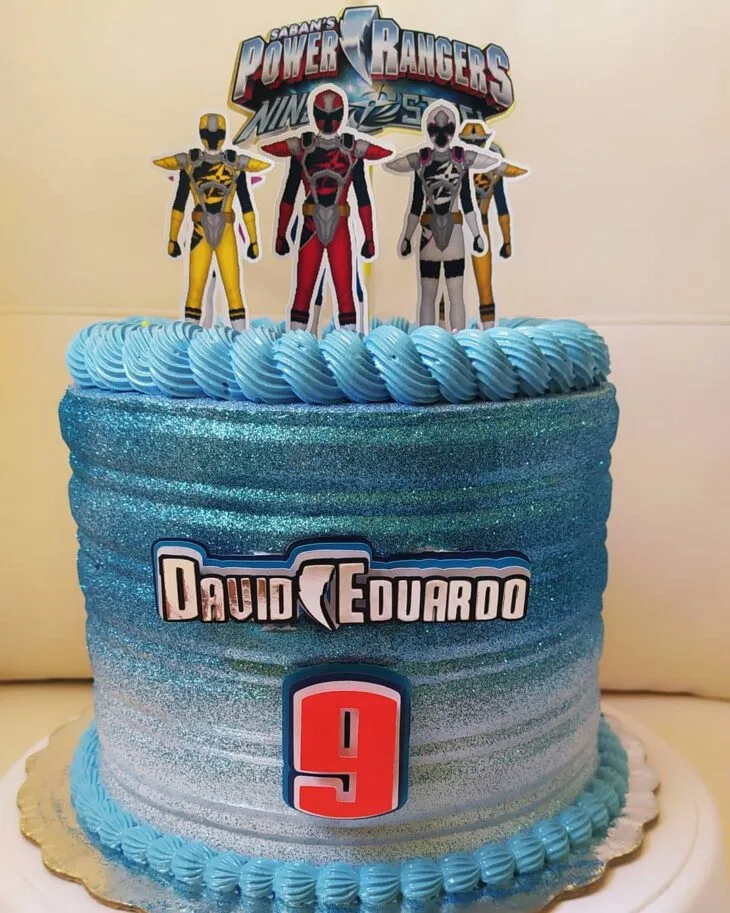 Foto de bolo power rangers 34 - 34