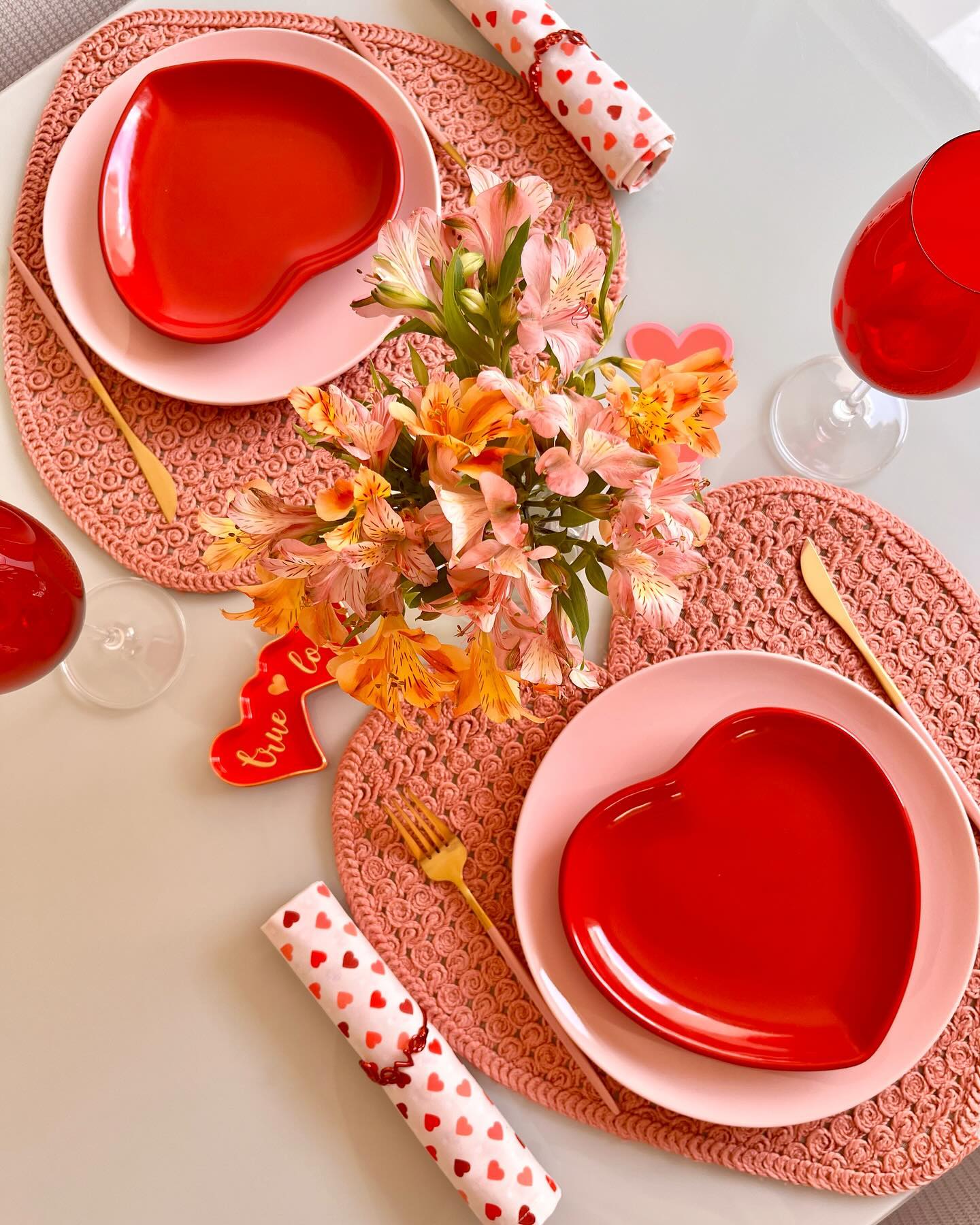 Foto de mesa posta para dia dos namorados 02 - 2