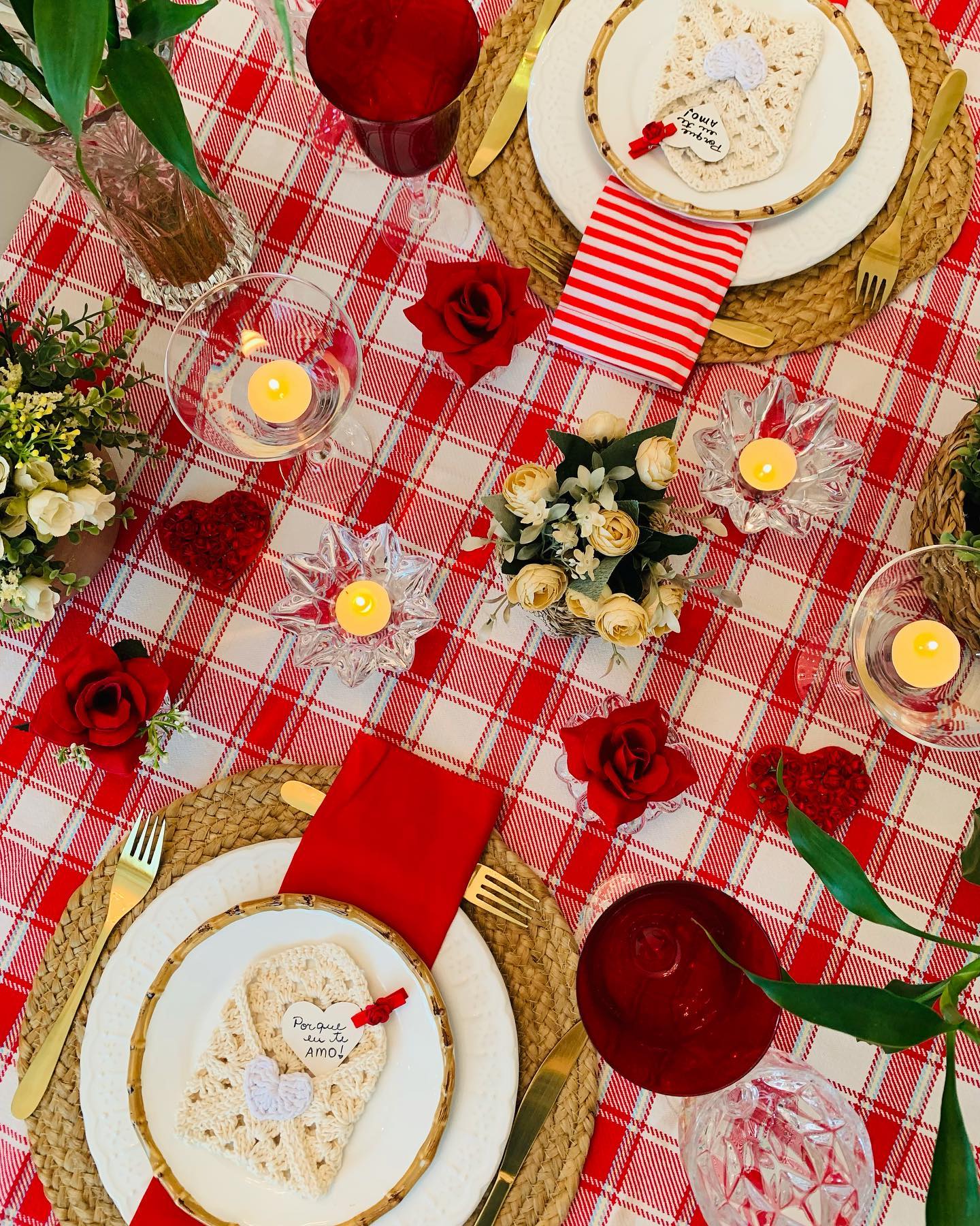 Foto de mesa posta para dia dos namorados 029 - 32