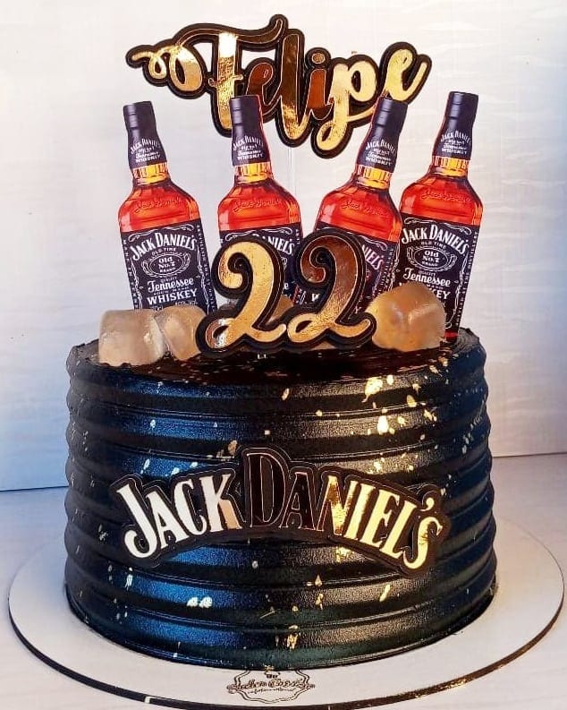 Foto de bolo jack daniels 26 - 29