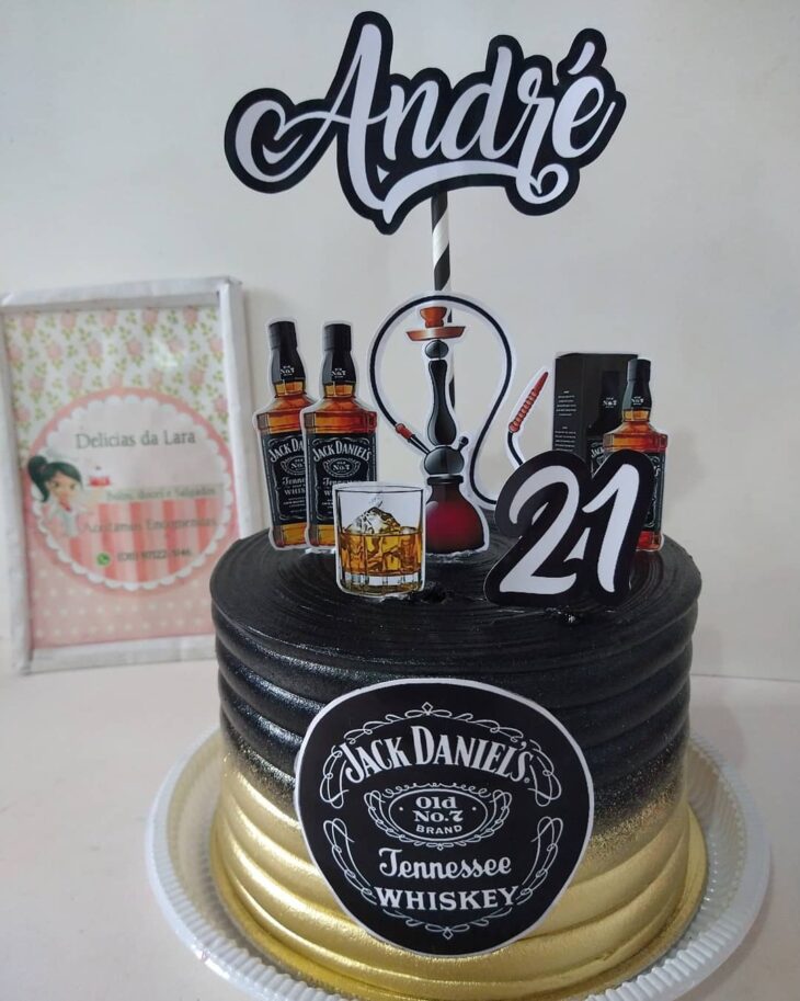 Foto de bolo jack daniels 3 - 6