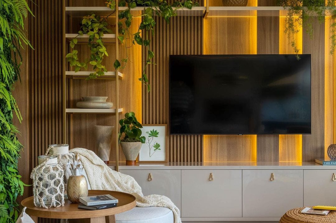 Prateleira para sala: 80 modelos para otimizar o ambiente