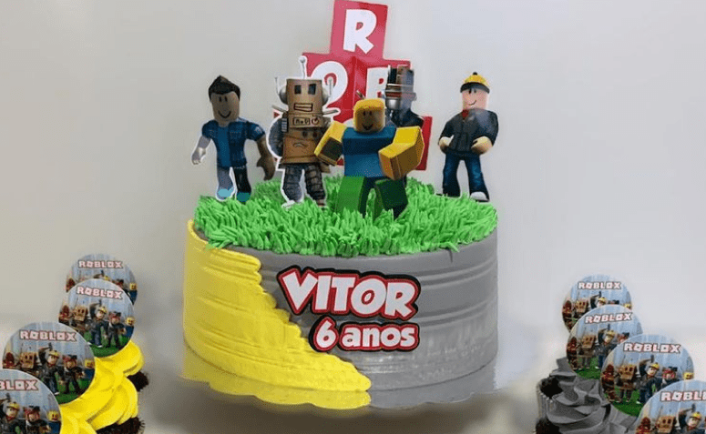 70 modelos de bolo Roblox para potencializar a imaginação