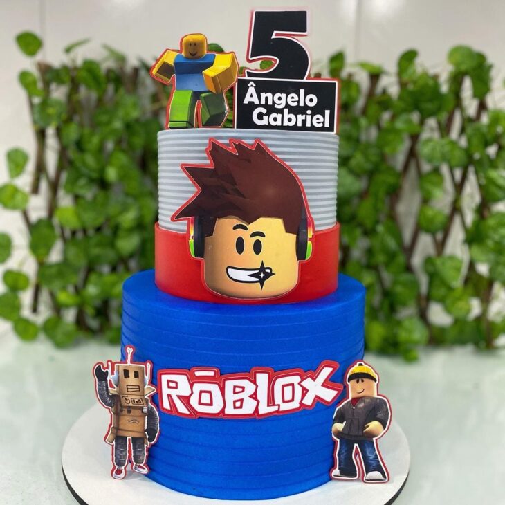 Foto de bolo roblox 15 - 17