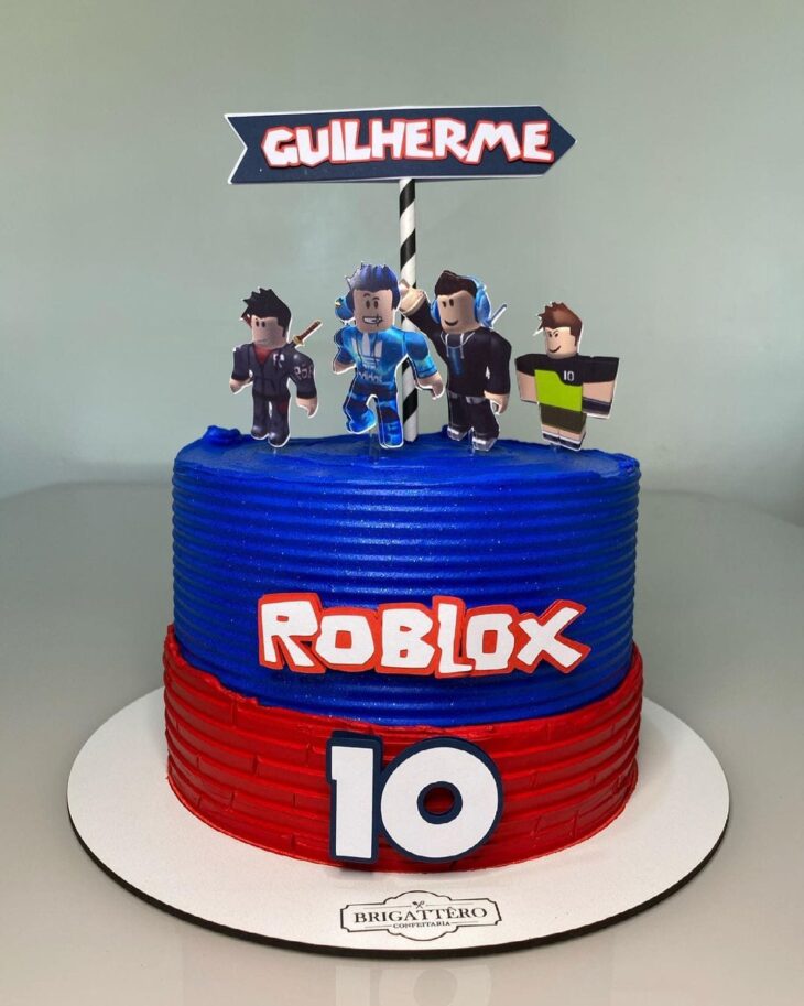 Foto de bolo roblox 19 - 21