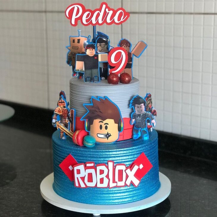 Foto de bolo roblox 5 - 7