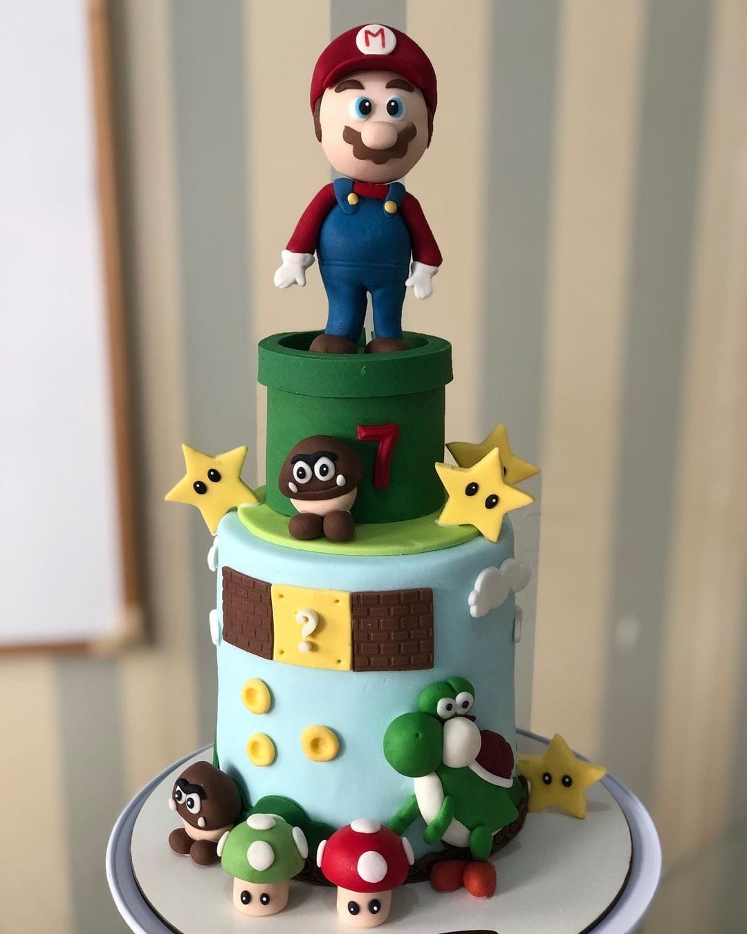 Foto de bolo super mario 22 - 25