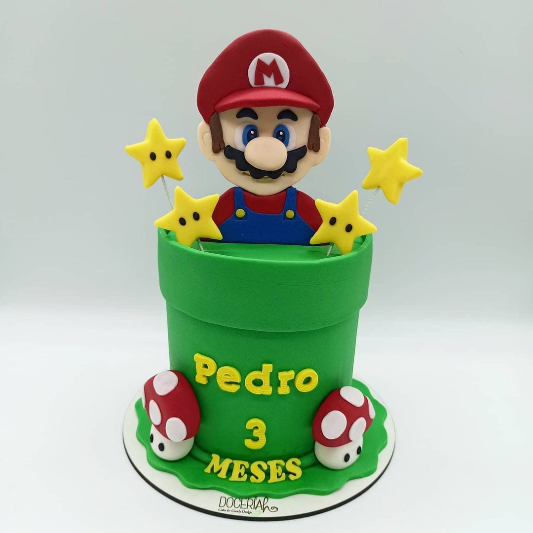 Foto de bolo super mario 3 - 7