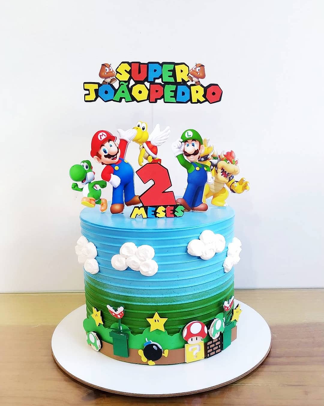 Foto de bolo super mario 35 - 38