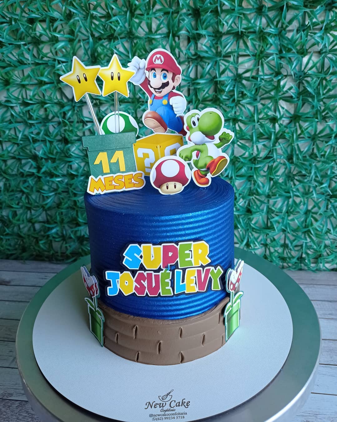 Foto de bolo super mario 41 - 44