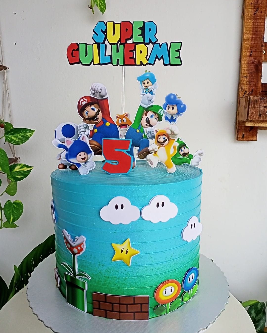 Foto de bolo super mario 44 - 47