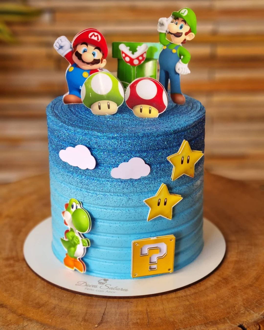 Foto de bolo super mario 47 - 50