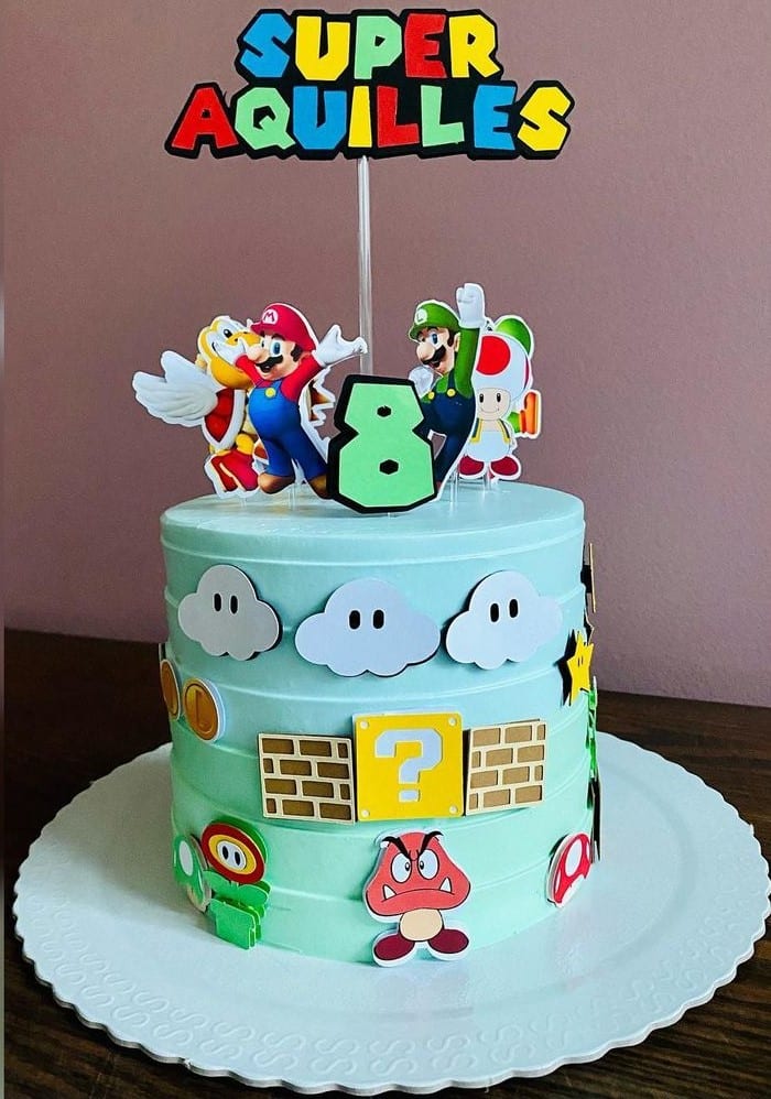 Foto de bolo super mario 56 1 - 58