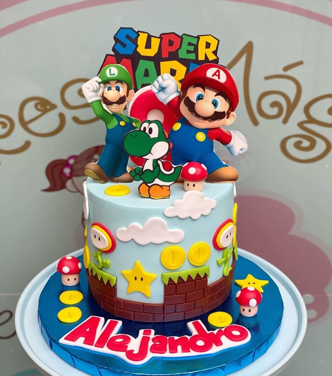 Foto de bolo super mario 72 1 - 92