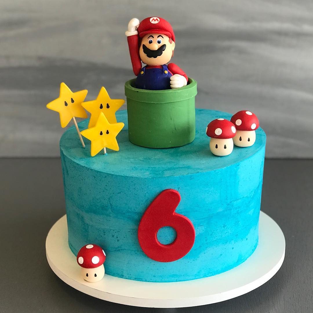 Foto de bolo super mario 75 - 75