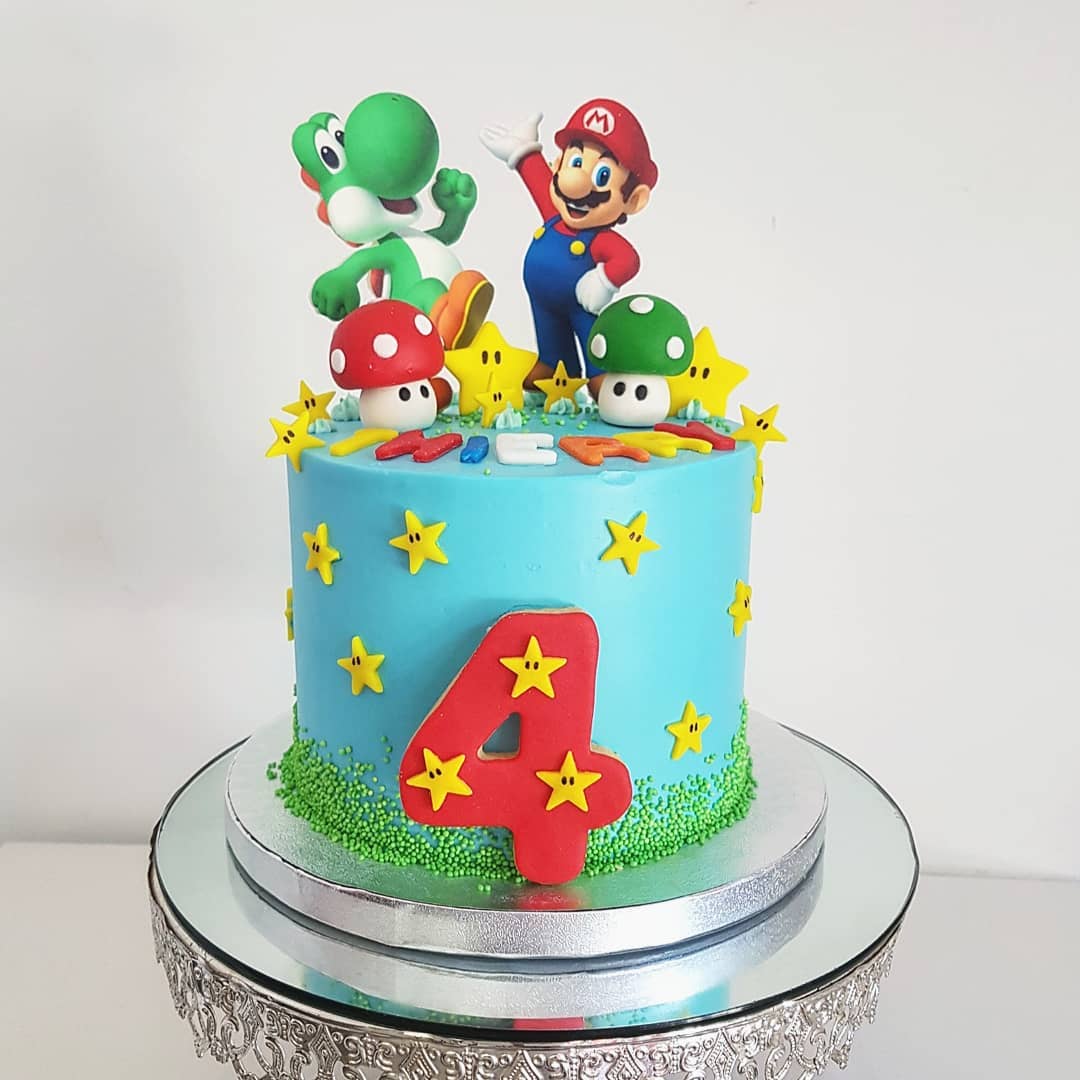 Foto de bolo super mario 77 - 77