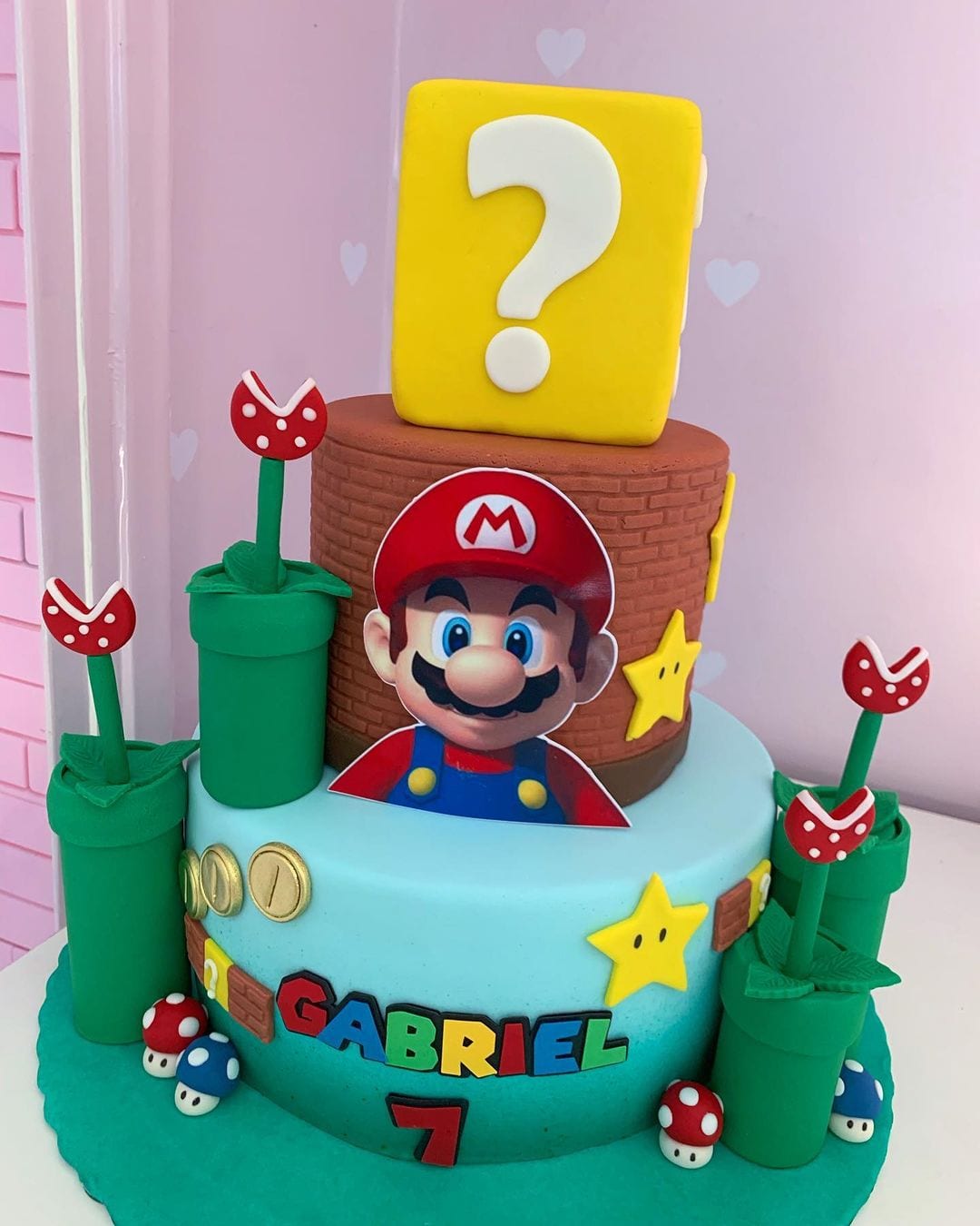 Foto de bolo super mario 9 - 13