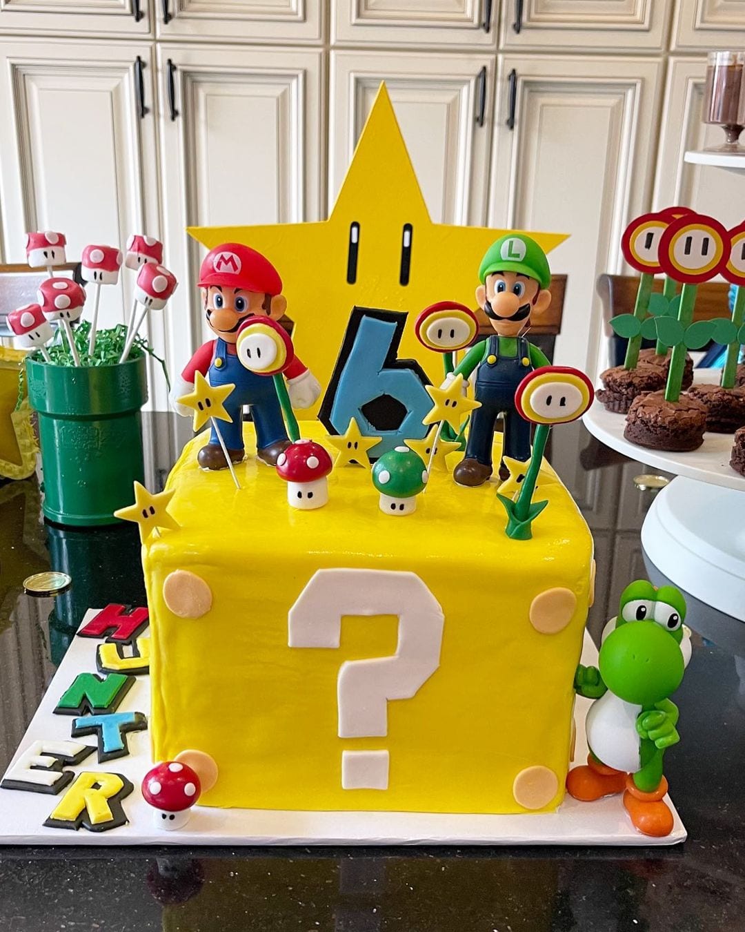 Foto de bolo super mario 90 - 90