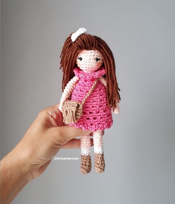 Foto de boneca de croche 50 - 50