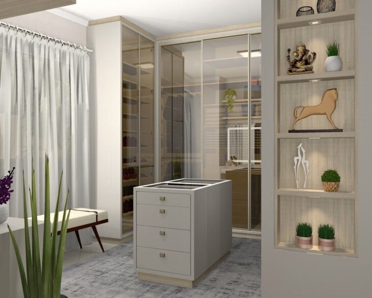 Foto de closet planejado 43 - 46