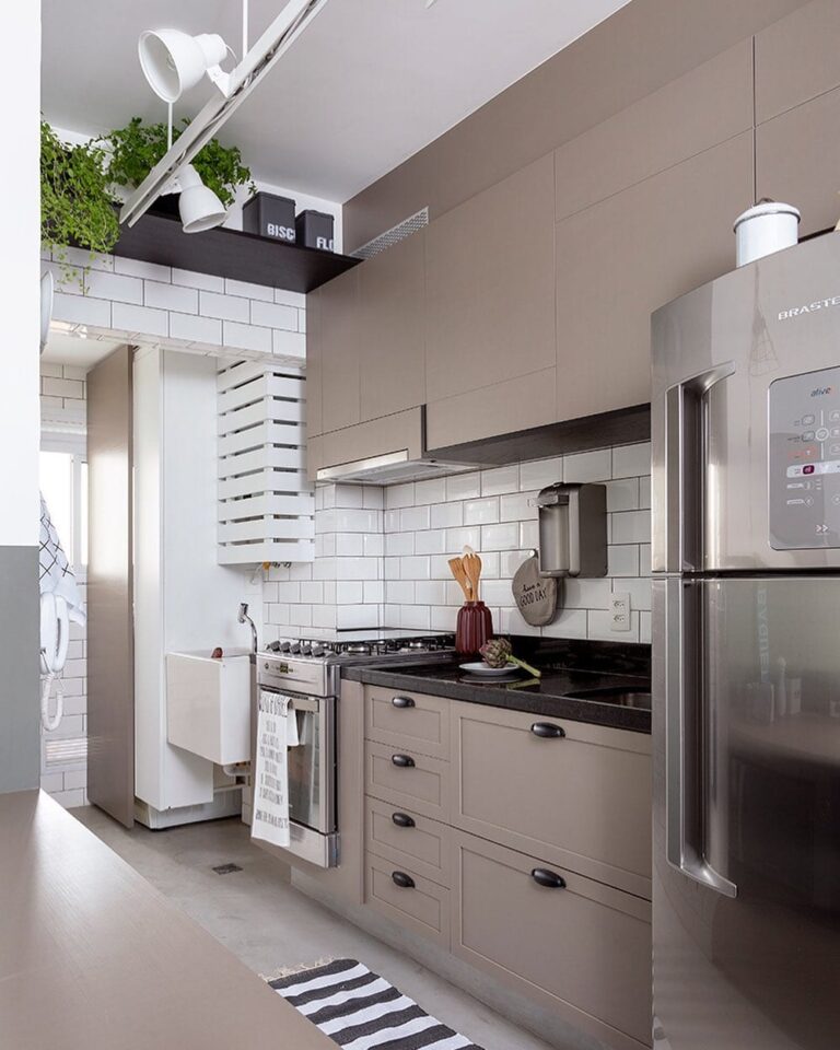 Cozinha bege: 70 fotos para um ambiente neutro e elegante