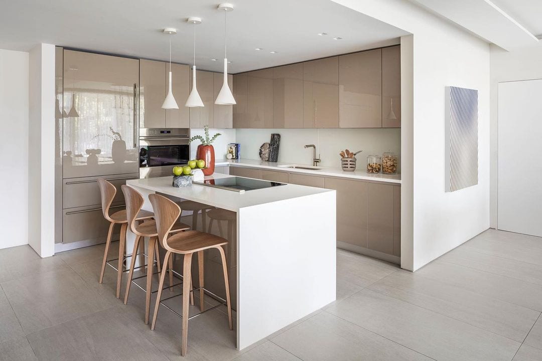 Cozinha bege: 70 fotos para um ambiente neutro e elegante