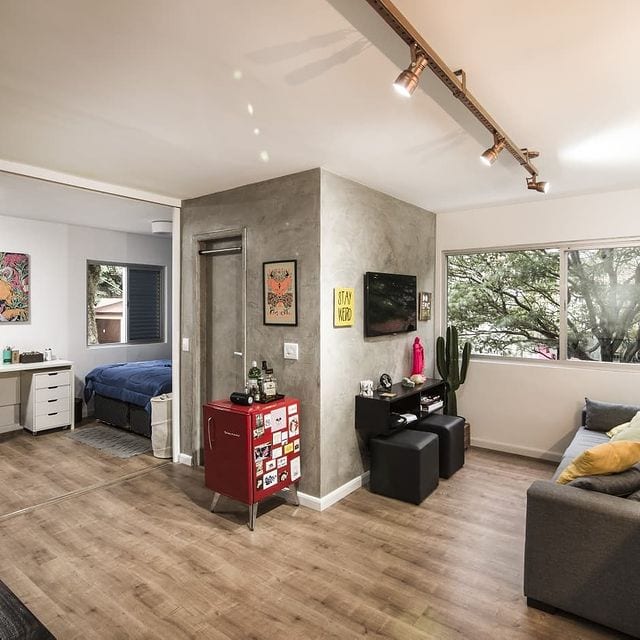 Foto de sala de apartamento pequeno 59 1 - 64