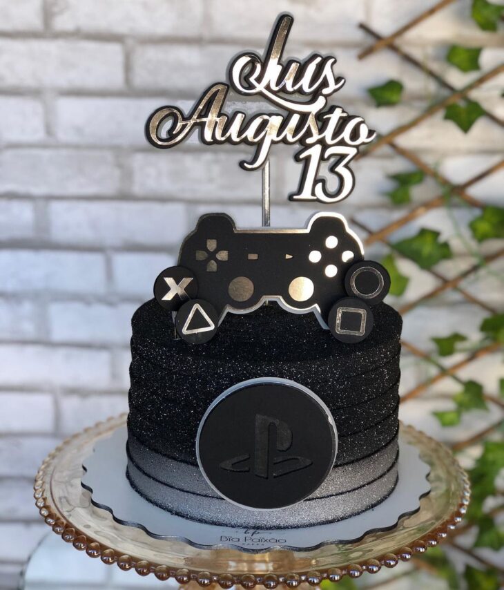 Foto de bolo de videogame 01 - 4