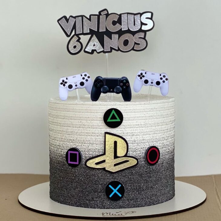 Foto de bolo de videogame 012 - 15