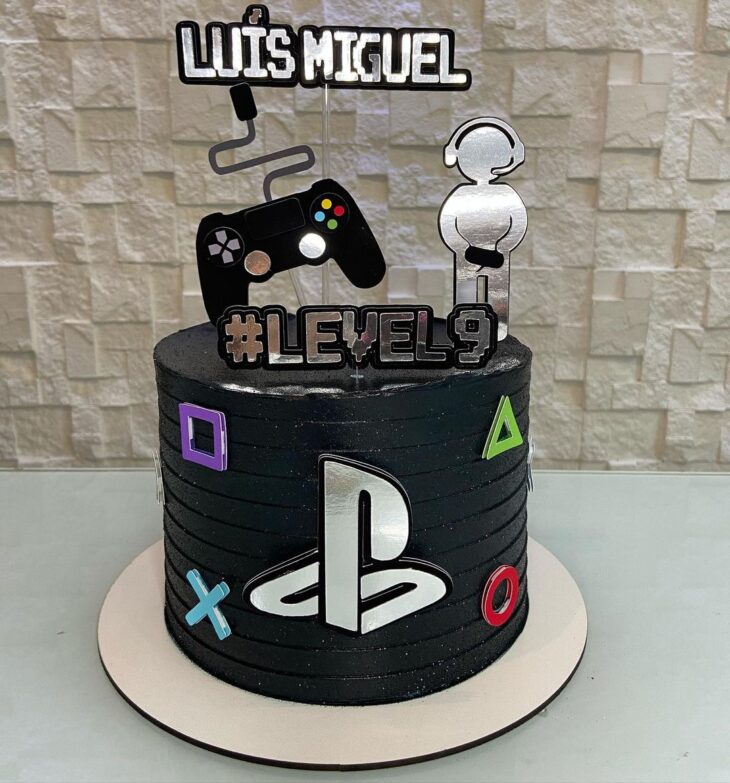 Foto de bolo de videogame 016 - 19