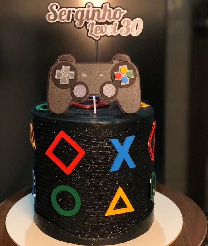 Foto de bolo de videogame 02 - 5