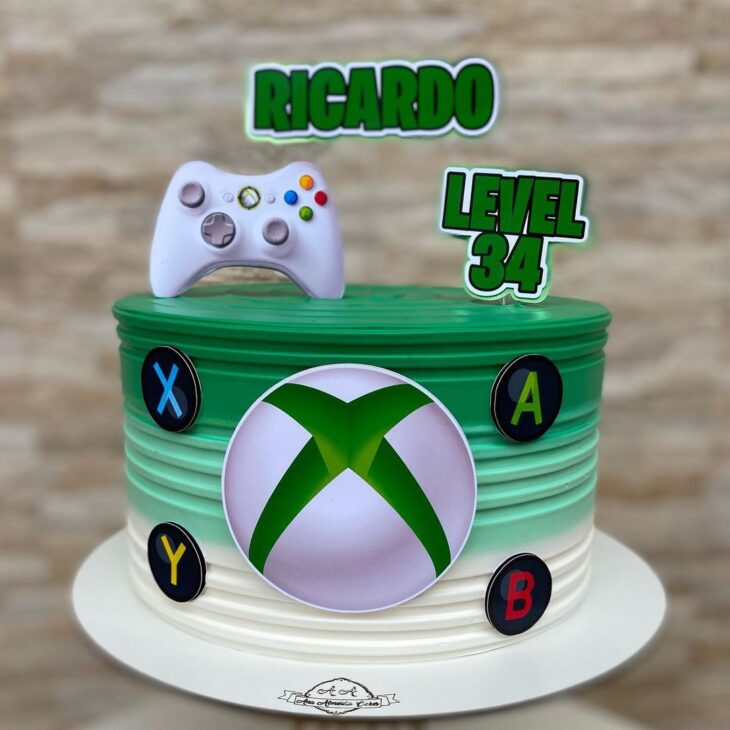 Foto de bolo de videogame 022 - 25