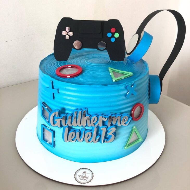 Foto de bolo de videogame 037 - 40