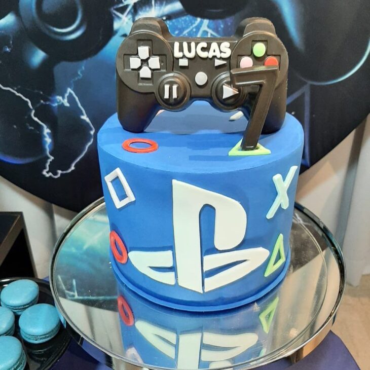 Foto de bolo de videogame 038 - 41