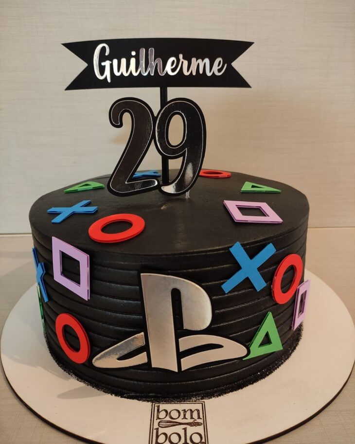 Foto de bolo de videogame 041 - 44