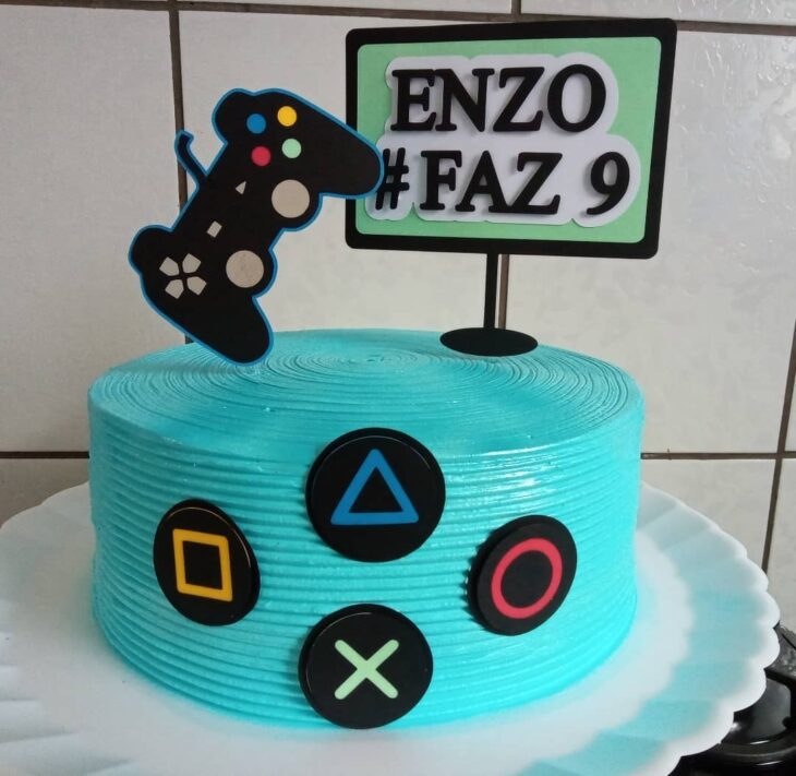 Foto de bolo de videogame 043 - 46